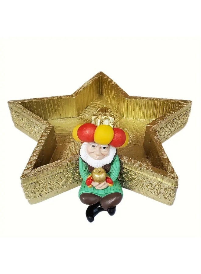 Home Care Eid Celebration Figurine - Multifunctional Resin Storage Box, Traditional Middle Eastern Design, Perfect for Ramadan & Home Decor 18X6.5 cm - Image 4